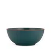 Nambe Taos Deep Stoneware Serving Bowl In Jade