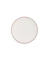 Nambe Taos Round Stoneware Platter In White