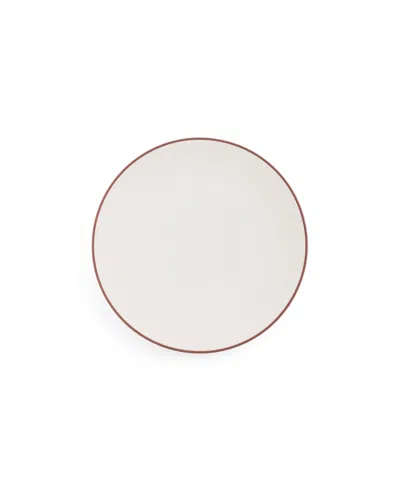 Nambe Taos Dinner Plate In White