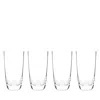 Nambe Taos Highball Glasses, Set Of 4 In White