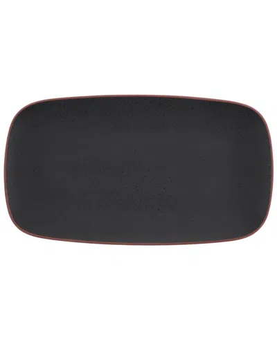 NAMBE NAMBÉ TAOS ONYX SOFT RECTANGULAR PLATTER