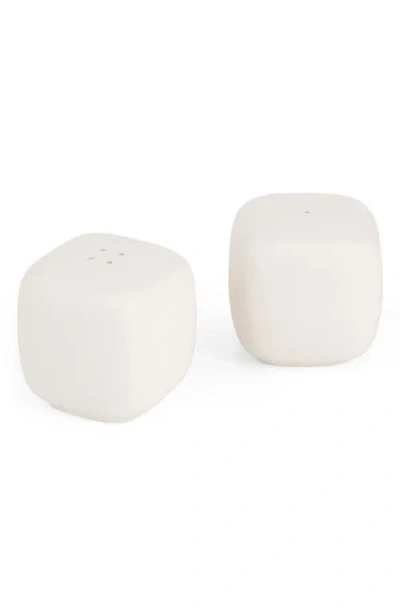 Nambe Nambé Taos Salt & Pepper Shakers Set In White