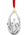 Nambe Three Wisemen Ornament In Silver