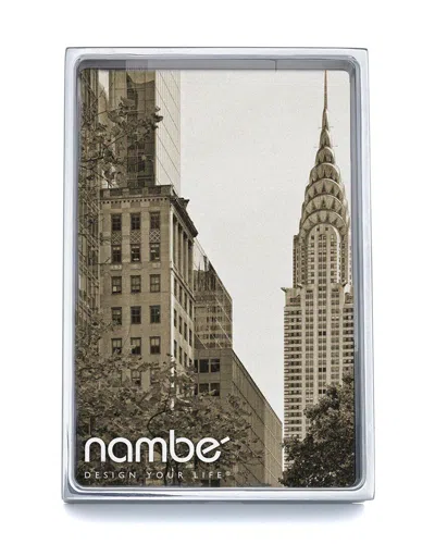 Nambe Treso 4x6 Frame In Silver