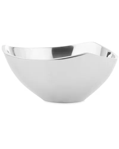 Nambe Nambé Tri-corner Bowl 7.5in In Silver