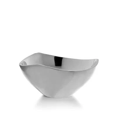 Nambe Tri-corner Bowl In Chrome