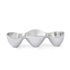 Nambe Triple Condiment Server In Silver