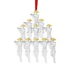 Nambe Pipers 12 Days Of Christmas Holiday Ornament In Silver