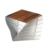 Nambe Twist Set Of 6 Coasters