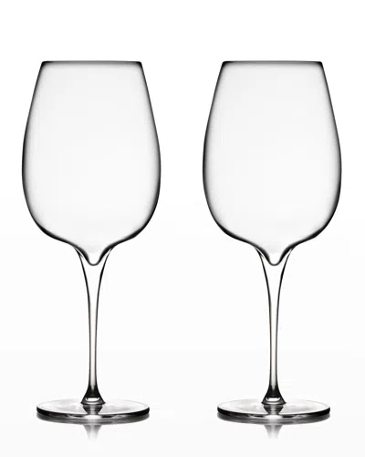 Nambe Vie Cabernet Glasses, Set Of 2 In Transparent