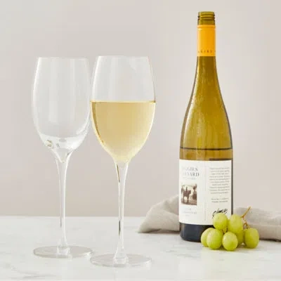Nambe Vie Chardonnay Glasses In Clear