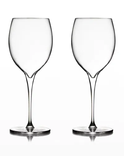 Nambe Vie Chardonnay Glasses, Set Of 2 In Transparent