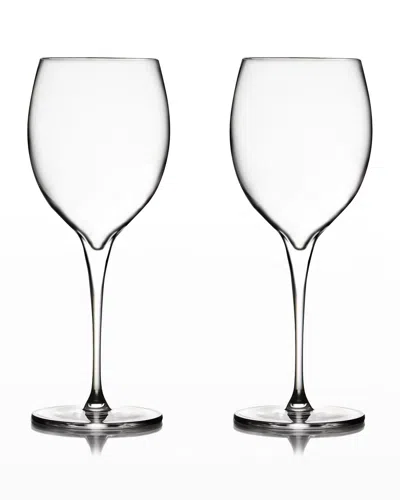 Nambe Vie Chardonnay Glasses, Set Of 2 In Clear