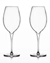 Nambe Vie Pinot Grigio Glasses, Set Of 2 In Transparent