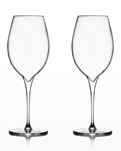 Nambe Vie Pinot Grigio Glasses, Set Of 2 In Transparent