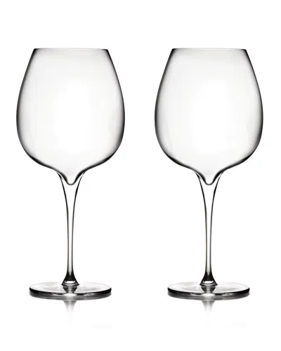 Nambe Vie Pinot Noir Glasses, Set Of 2 In Transparent
