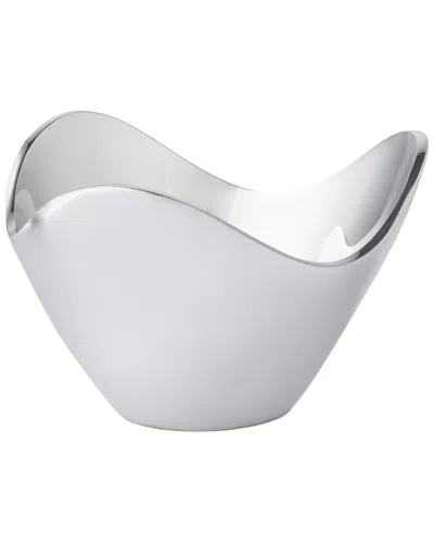 Nambe Nambé Wave Bowl 9in In Silver