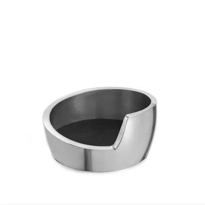 Nambe Wine Coaster - Spiral - 2.5 In In Silver