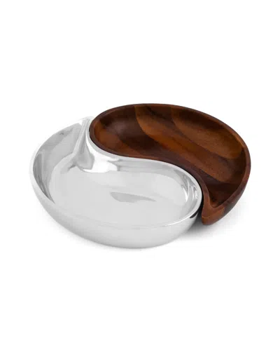 NAMBE YIN YANG DIVIDED SERVER, SET OF 2