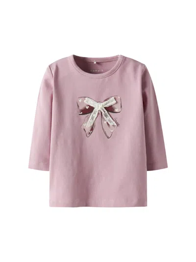 Name It® Baby Frissy Long-sleeve Top Lilac In Purple