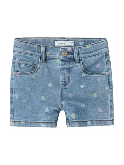Name It® Denim Shorts In Medium Blue Denim