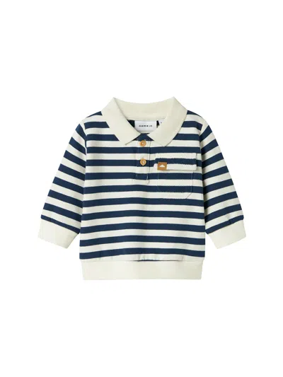 Name It® Nilsen Polo Sweatshirt Blue
