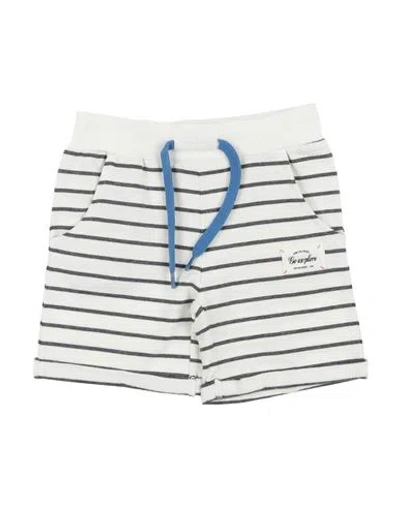 Name It® Babies' Name It Toddler Boy Shorts & Bermuda Shorts Off White Size 7 Organic Cotton, Elastane