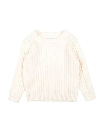 Name It® Babies' Name It Toddler Boy Sweater Cream Size 6 Organic Cotton In White