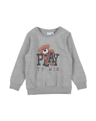 Name It® Babies' Name It Toddler Boy Sweatshirt Grey Size 7 Organic Cotton, Elastane