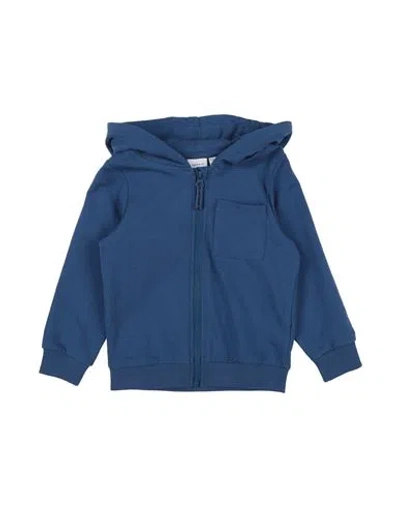 Name It® Babies' Name It Toddler Boy Sweatshirt Navy Blue Size 7 Cotton, Elastane