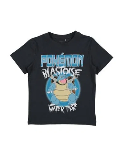 Name It® Babies' Name It Toddler Boy T-shirt Lead Size 6 Cotton, Elastane In Grey