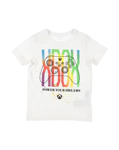 Name It® Babies' Name It Toddler Boy T-shirt White Size 7 Organic Cotton, Elastane