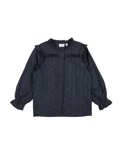 Name It® Babies' Name It Toddler Girl Shirt Midnight Blue Size 6 Cotton