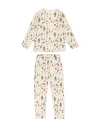 Name It® Name It Toddler Girl Sleepwear Ivory Size 6 Organic Cotton, Elastane In White