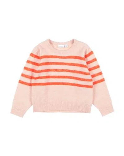 Name It® Babies' Name It Toddler Girl Sweater Light Pink Size 6 Polyester, Acrylic, Wool, Elastane