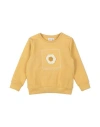 Name It® Name It Toddler Girl Sweatshirt Marigold Size 6 Organic Cotton, Elastane In Yellow