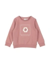 Name It® Babies' Name It Toddler Girl Sweatshirt Antique Rose Size 5 Organic Cotton, Elastane In Pink