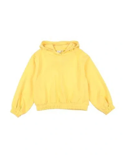 Name It® Babies' Name It Toddler Girl Sweatshirt Yellow Size 7 Cotton, Polyester