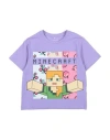 Name It® Name It Toddler Girl T-shirt Light Purple Size 6 Cotton, Elastane In Purple