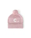 Namelyco Unisex Ballet Pink Letter Beanie - Little Kid In C - Ballet Pink