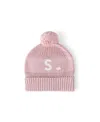 Namelyco Unisex Ballet Pink Letter Beanie - Little Kid In S - Ballet Pink