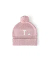 Namelyco Unisex Ballet Pink Letter Beanie - Little Kid In T - Ballet Pink