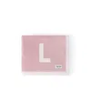 Namelyco Unisex Ballet Pink Multi Letter Blanket - Baby, Little Kid In L - Ballet Pink