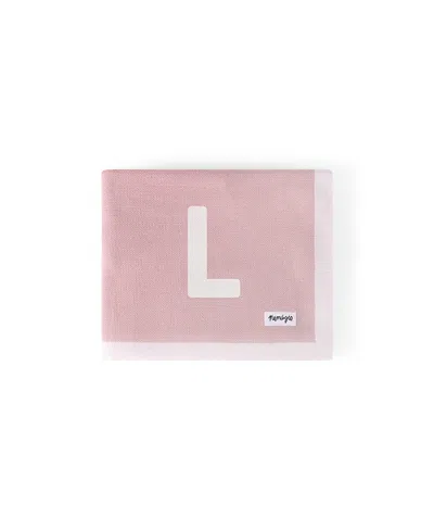 Namelyco Unisex Ballet Pink Multi Letter Blanket - Baby, Little Kid In L - Ballet Pink