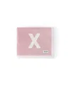 Namelyco Unisex Ballet Pink Multi Letter Blanket - Baby, Little Kid In X - Ballet Pink
