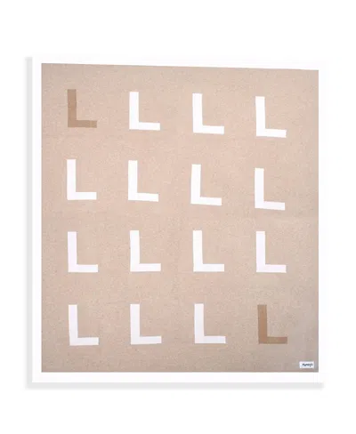 Namelyco Unisex Light Camel Multi Letter Blanket - Baby, Little Kid In A - Light Camel