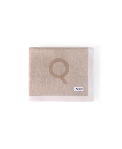 Namelyco Unisex Light Camel Multi Letter Blanket - Baby, Little Kid In Q - Light Camel