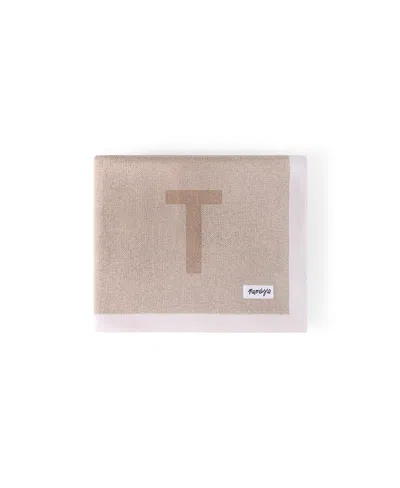 Namelyco Unisex Light Camel Multi Letter Blanket - Baby, Little Kid In T - Light Camel