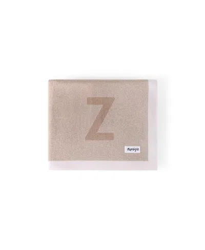 Namelyco Unisex Light Camel Multi Letter Blanket - Baby, Little Kid In Z - Light Camel