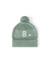 Namelyco Unisex Lily Pad Letter Beanie - Little Kid In B- Lily Pad